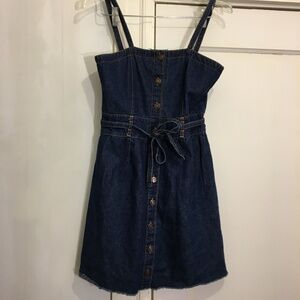 Denim Jeans Dress Size M
